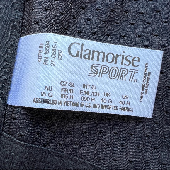 NWT Glamorize Women’s Elite Performance no-bounce wireless bra - Picture 3 of 5